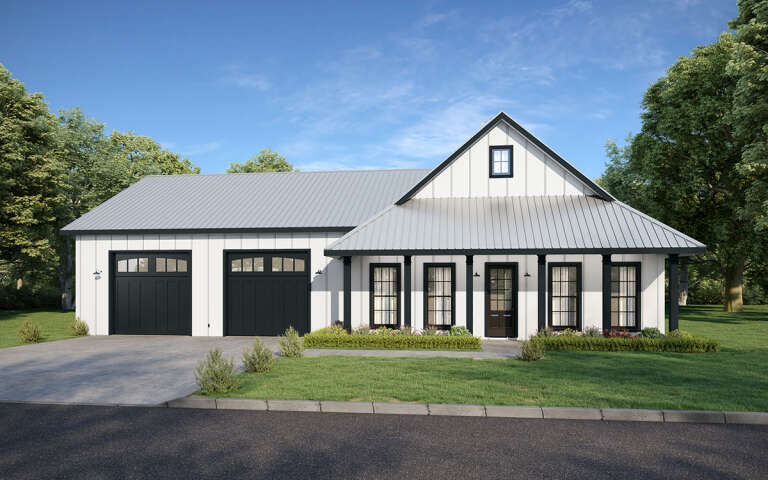 Barn House Plan #1776-00129 Elevation Photo