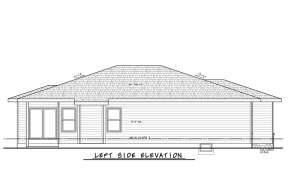 Modern House Plan #402-01801 Elevation Photo