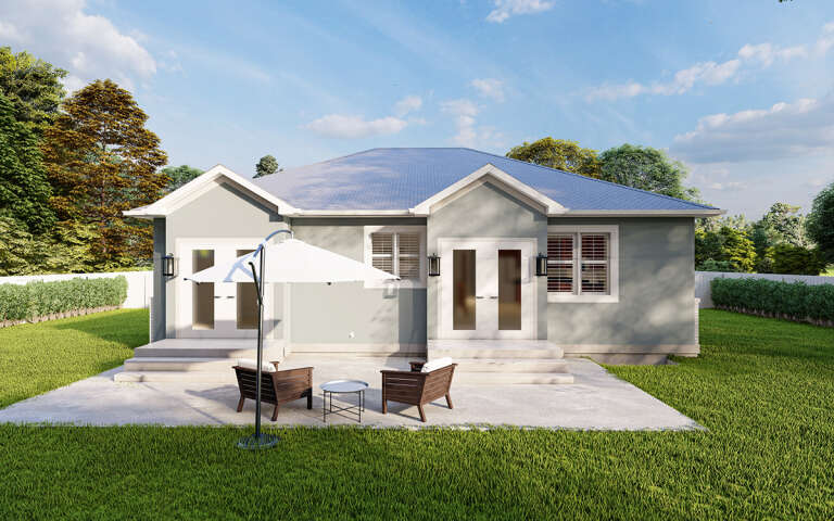 Craftsman House Plan #2802-00221 Elevation Photo
