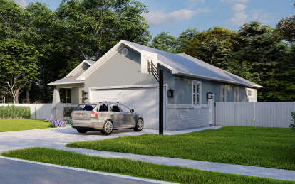 Craftsman House Plan #2802-00221 Elevation Photo