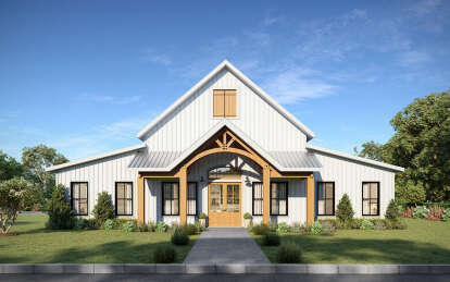 Barn House Plan #1776-00130 Elevation Photo