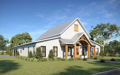 Barn House Plan #1776-00130 Elevation Photo