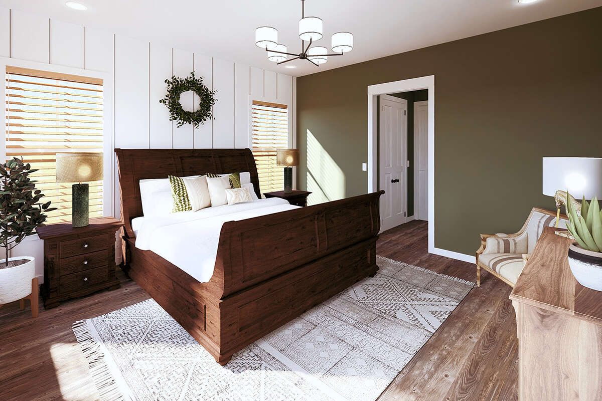 Barn Plan: 2,460 Square Feet, 3 Bedrooms, 2 Bathrooms - 1776