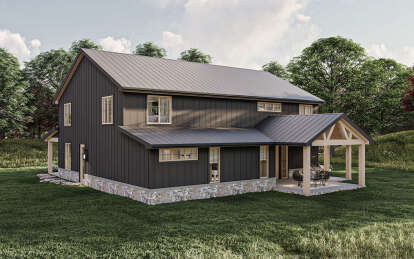 Craftsman House Plan #963-00799 Elevation Photo