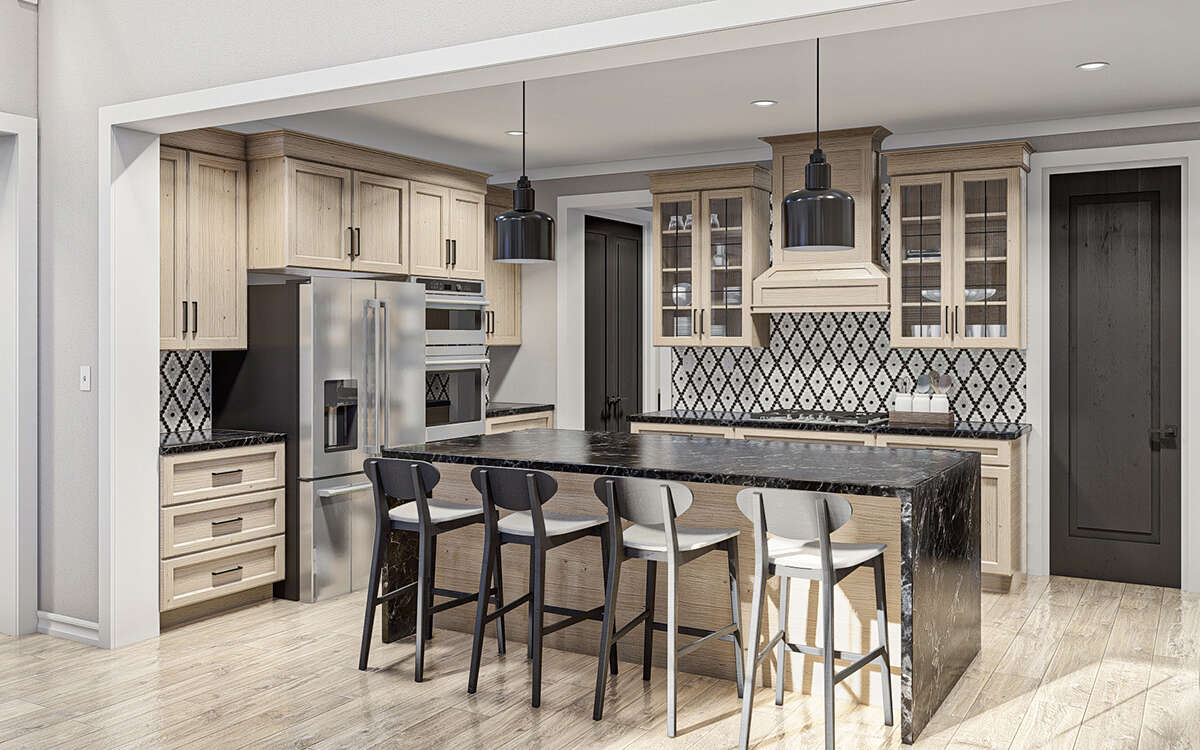 Craftsman Plan: 3,303 Square Feet, 4 Bedrooms, 2.5 Bathrooms - 963-00799