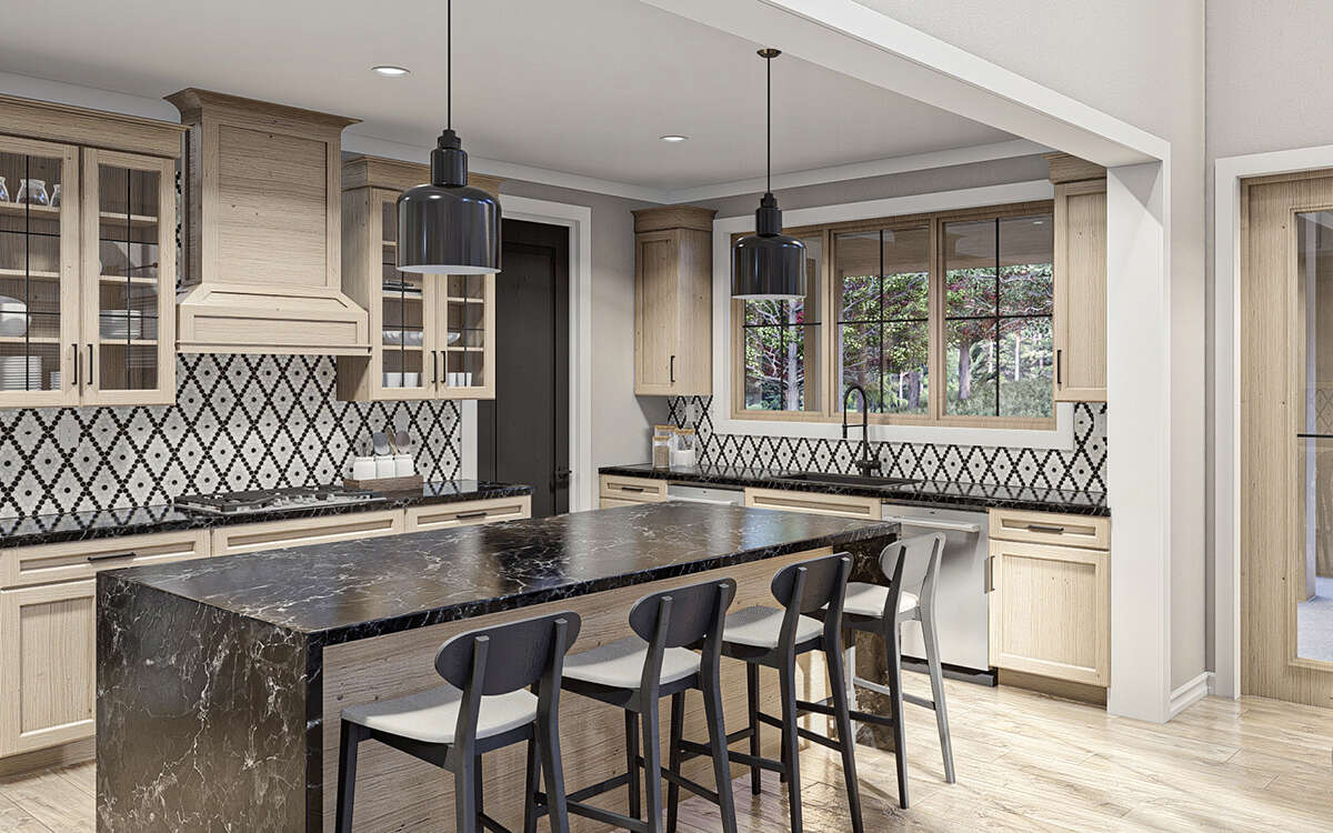 Craftsman Plan: 3,303 Square Feet, 4 Bedrooms, 2.5 Bathrooms - 963-00799