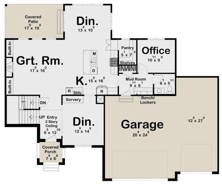 House Plan House Plan #29281 Drawing 1