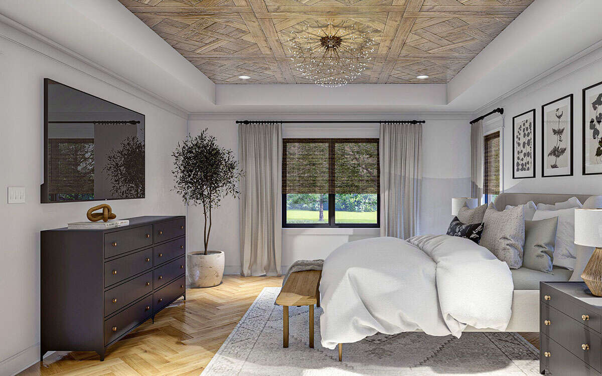 Modern Farmhouse Plan: 2,761 Square Feet, 4 Bedrooms, 3.5 Bathrooms ...