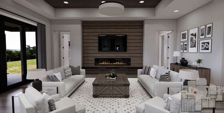 Modern Farmhouse House Plan #098-00383 Additional Photo