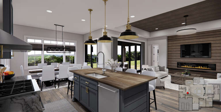 Modern Farmhouse House Plan #098-00383 Additional Photo