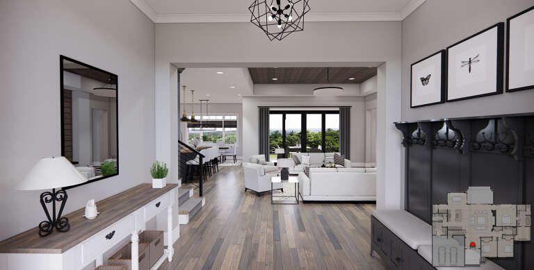Modern Farmhouse House Plan #098-00383 Additional Photo