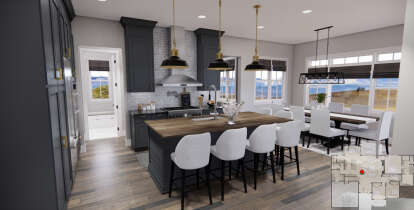 Modern Farmhouse House Plan #098-00384 Additional Photo