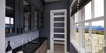 Modern Farmhouse House Plan #098-00384 Additional Photo