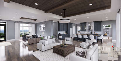 Modern Farmhouse House Plan #098-00387 Additional Photo