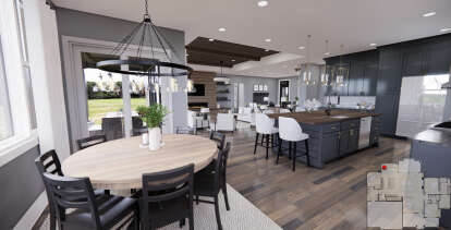 Modern Farmhouse House Plan #098-00387 Additional Photo
