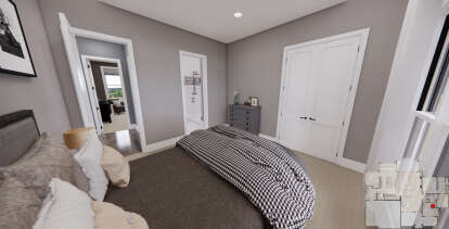 Modern Farmhouse House Plan #098-00387 Additional Photo