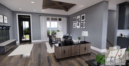 Modern Farmhouse House Plan #098-00387 Additional Photo