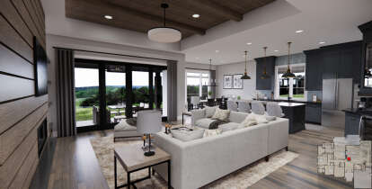 Modern Farmhouse House Plan #098-00392 Additional Photo