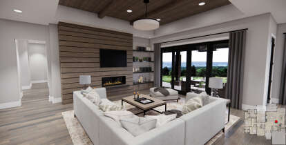 Modern Farmhouse House Plan #098-00392 Additional Photo