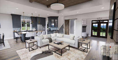 Modern Farmhouse House Plan #098-00392 Additional Photo