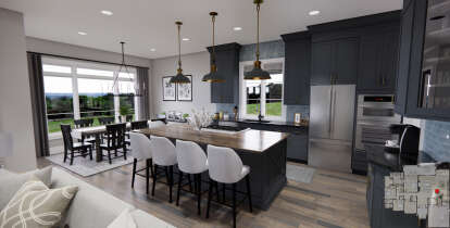 Modern Farmhouse House Plan #098-00392 Additional Photo