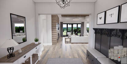 Modern Farmhouse House Plan #098-00392 Additional Photo