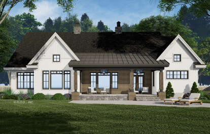 Modern Farmhouse House Plan #098-00394 Elevation Photo