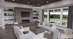 Modern Farmhouse House Plan #098-00395 Additional Photo
