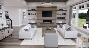 Modern Farmhouse House Plan #098-00395 Additional Photo