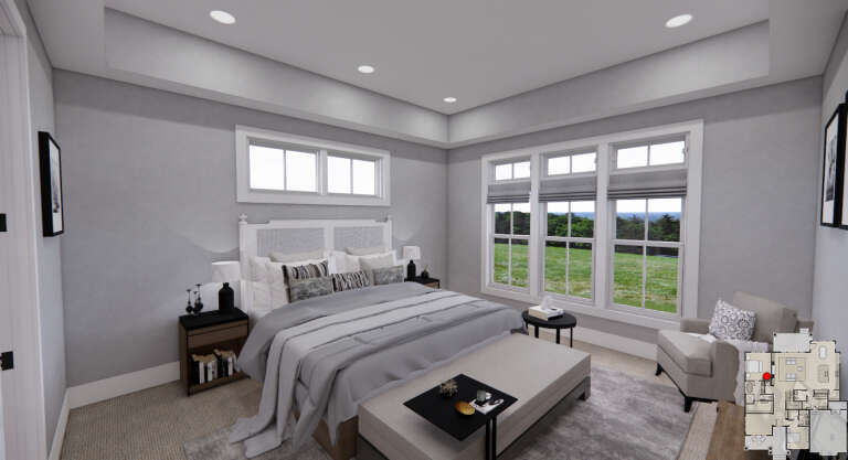 Modern Farmhouse House Plan #098-00395 Additional Photo