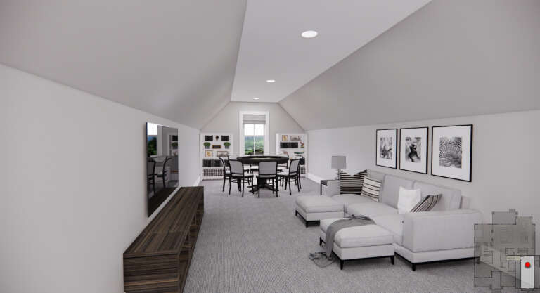 Modern Farmhouse House Plan #098-00395 Additional Photo