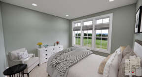 Modern Farmhouse House Plan #098-00395 Additional Photo