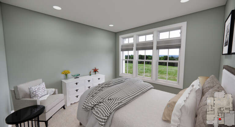 Modern Farmhouse House Plan #098-00395 Additional Photo