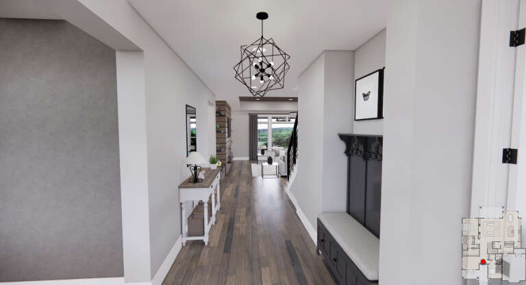 Modern Farmhouse House Plan #098-00395 Additional Photo