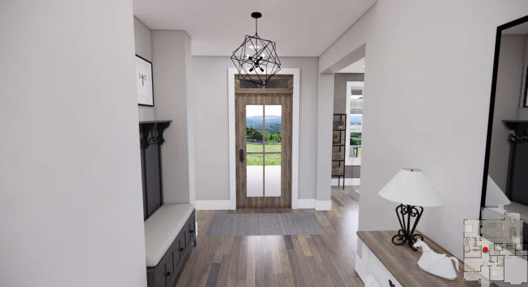 Modern Farmhouse House Plan #098-00395 Additional Photo