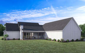 Modern Farmhouse House Plan #4534-00101 Elevation Photo