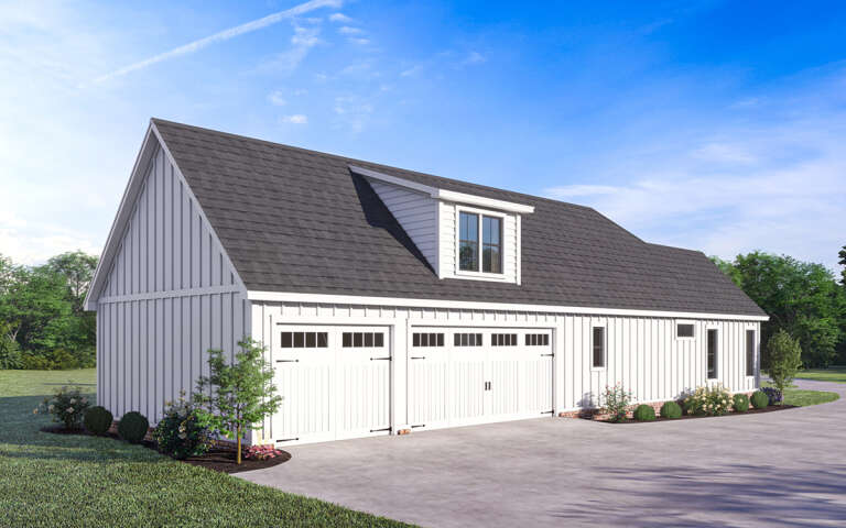 Modern Farmhouse House Plan #4534-00101 Elevation Photo