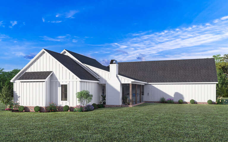 Modern Farmhouse House Plan #4534-00101 Elevation Photo