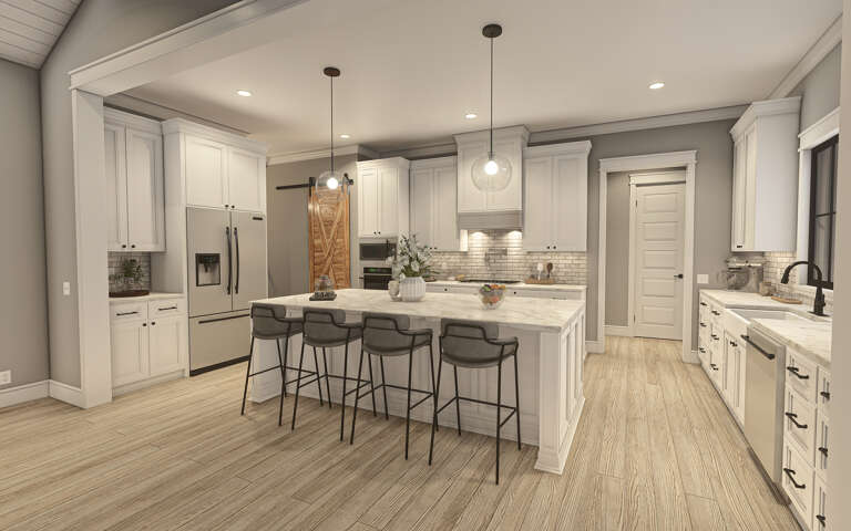 Modern Farmhouse House Plan #4534-00101 Additional Photo