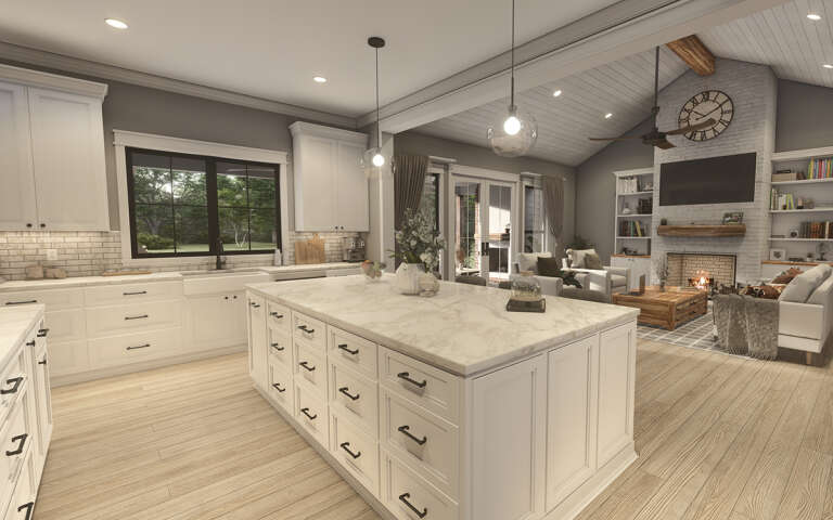 Modern Farmhouse House Plan #4534-00101 Additional Photo