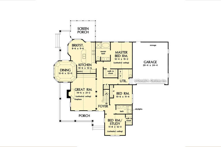 House Plan House Plan #29298 Drawing 1