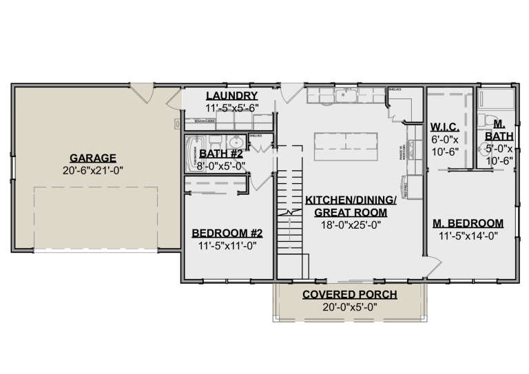 House Plan House Plan #29300 Drawing 1