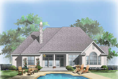 Traditional House Plan #2865-00379 Elevation Photo