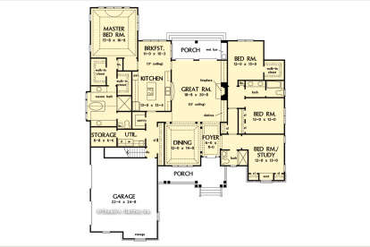 House Plan House Plan #29301 Drawing 2