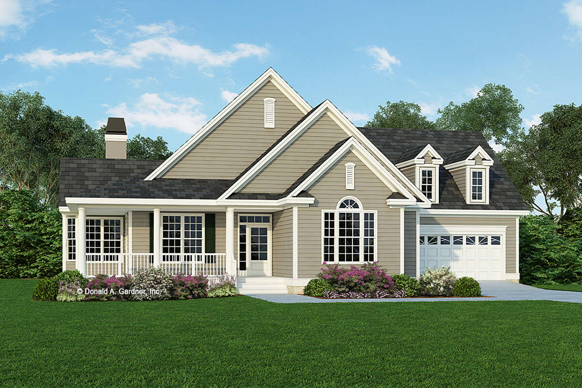 Country House Plan #2865-00380 Elevation Photo