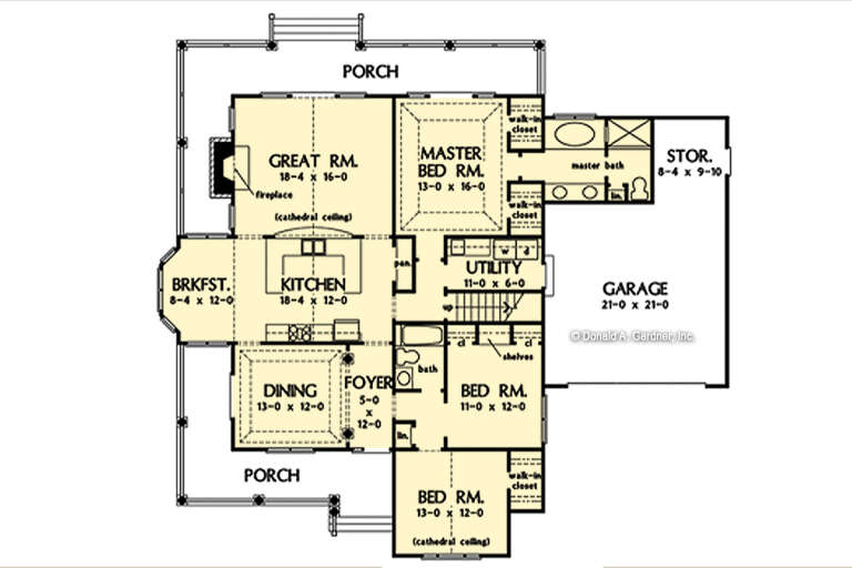 House Plan House Plan #29302 Drawing 1