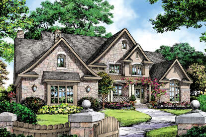Traditional House Plan #2865-00381 Elevation Photo