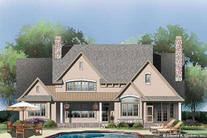 Traditional House Plan #2865-00381 Elevation Photo