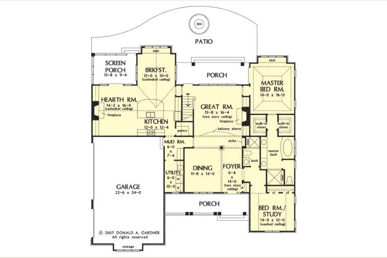 House Plan House Plan #29303 Drawing 1