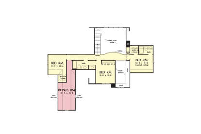 Second Floor for House Plan #2865-00381